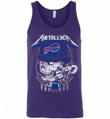 Metallica Skull Snake Buffalo Bills Tank - zezetee