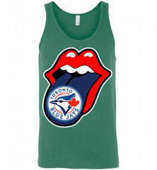 Toronto Blue Jays  x The Rolling Stones Logo Tank - zezetee