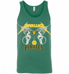 Metallica Pittsburgh Pirates Logo Tank - zezetee