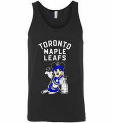 MICKEY TORONTO MAPLE LEAFS WITH THE STANLEY CUP HOCKEY NHL Tank - zezetee