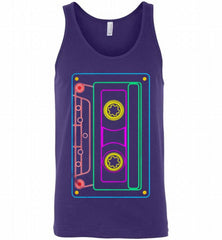 80S RETRO NEON SIGN VINTAGE CASSETTE STUFF THAT UNIQUELY FOR YOU Tank - zezetee