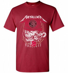 Metallica Skull Snake Toronto Raptors Shirt - zezetee
