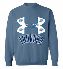 Under Armour Oklahoma City Thunder Crewneck Sweatshirt - zezetee