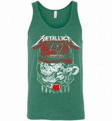 Metallica Skull Snake Tampa Bay Buccaneers Tank - zezetee