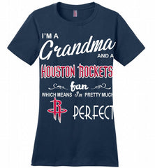 I'M A Grandma And A Houston Rockets Fans Perfect Ladies Perfect - zezetee