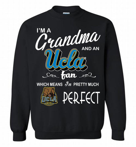 I'M A Grandma And A UCLA Bruins Fan Crewneck Sweatshirt - zezetee