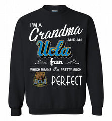 I'M A Grandma And A UCLA Bruins Fan Crewneck Sweatshirt - zezetee