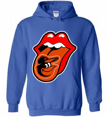 Baltimore Orioles  x The Rolling Stones Logo Hoodie - zezetee