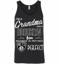 I'M A Grandma And A Brooklyn Nets Fans Perfect Tank