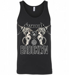 Metallica Brooklyn Nets Logo Tank