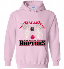 Metallica Toronto Raptors Logo Hoodie - zezetee