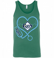 Nurse Heartbeat Tampa Bay Rays Tank - zezetee