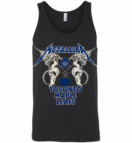 Metallica Toronto Maple Leafs Logo Tank - zezetee