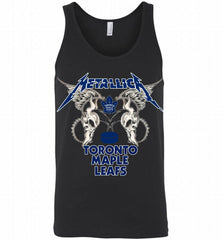 Metallica Toronto Maple Leafs Logo Tank - zezetee
