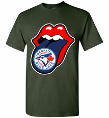 Toronto Blue Jays  x The Rolling Stones Logo Shirt - zezetee