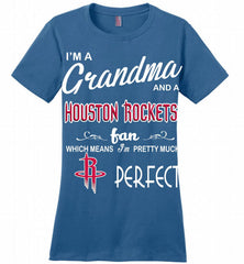 I'M A Grandma And A Houston Rockets Fans Perfect Ladies Perfect - zezetee