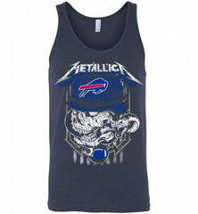 Metallica Skull Snake Buffalo Bills Tank - zezetee