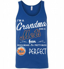 I'M A Grandma And A New York Mets Fans Gift Tank - zezetee