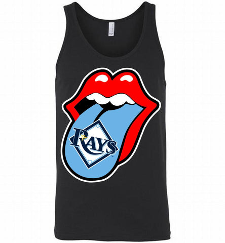 Tampa Bay Rays  x The Rolling Stones Logo Tank - zezetee