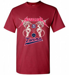 Metallica Minnesota Twins Logo Shirt - zezetee