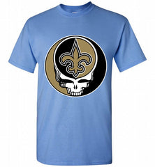 New Orleans Saints Grateful Dead Logo Band Shirt - zezetee
