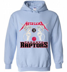Metallica Toronto Raptors Logo Hoodie - zezetee