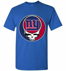 New York Giants Grateful Dead Logo Band Shirt - zezetee