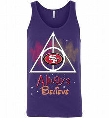 San Francisco 49ers Always Believe Harry Potter Tank - zezetee
