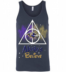 Baltimore Ravens Always Believe Harry Potter Tank - zezetee