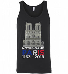 Notre-Dame Paris France Cathedral 1163 2019 Tank - zezetee