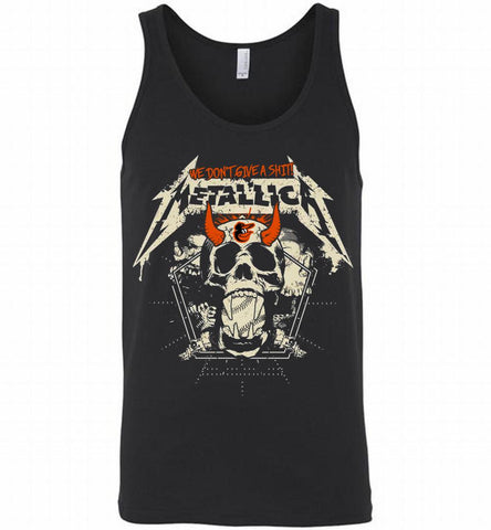 Metallica We Don't Give A Shit Baltimore Orioles Tank - zezetee