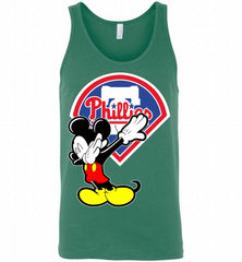 Disney Mickey Mouse Dabbing Philadelphia Phillies Tank - zezetee