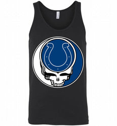 Indianapolis Colts Grateful Dead Logo Band Tank