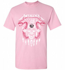 Metallica Snake Skull Toronto Raptors Logo Shirt - zezetee