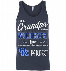 I'M A Grandpa And A Kentucky Wildcats Fan Tank - zezetee
