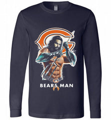 AQUAMAN CHICAGO BEARS MAN Long Sleeve - zezetee