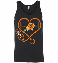 Nurse Heartbeat Love Phoenix Sun Tank