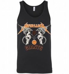 Metallica San Francisco Giants Logo Tank
