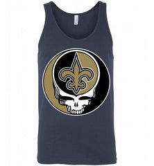 New Orleans Saints Grateful Dead Logo Band Tank - zezetee