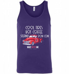 COOL TIRES HOT COFFEE STEAMY ROM-COM WAIT WITH ME AMY DAWS Tank - zezetee