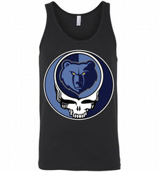 Memphis Grizzlies Grateful Dead Logo Band Tank