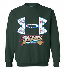 Under Armour Philadelphia 76ers Crewneck Sweatshirt - zezetee