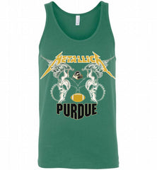 Metallica Purdue Boilermakers Logo Tank - zezetee