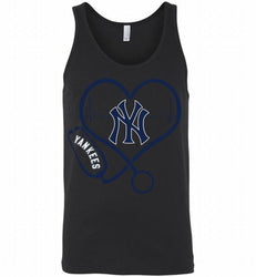 Nurse Heartbeat New York Yankees Tank