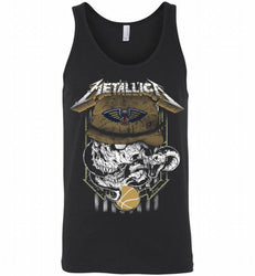 Metallica Skull Snake New Orleans Pelicans Tank