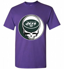 New York Jets Grateful Dead Logo Band Shirt - zezetee