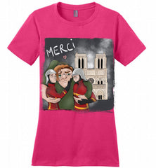 The Hunchback of Notre Dame Firefighter Paris Ladies Perfect - zezetee