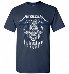 Metallica Snake Skull Vancouver Canucks Logo Shirt - zezetee