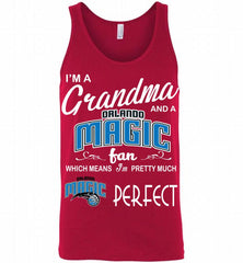 I'M A Grandma And A Orlando Magic Fans Perfect Tank - zezetee