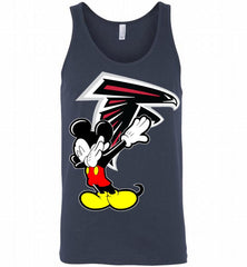 Disney Mickey  Mouse Dabbing Atlanta Falcons Tank - zezetee